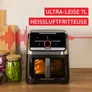 Tefal EY876D Easy Fry Silence 7L, intelligente und leise Heißluftfritteuse
