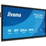 iiyama ProLite TE7515A-B2AG 190,5cm (75") 4K UHD Touch Monitor HDMI/DP/USB-C