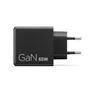 Lenovo Dual USB-C 65W GaN-Ladegerät/ Netzteil Schwarz inkl. USB-C Kabel (1,5m)