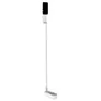 4smarts Selfie Stand LoomiPod Fold mit LED Lampen und Bluetooth Fernsteuerung für Smartphones weiß