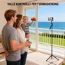 4smarts 360° AI-Stativ mit Gesichtsverfolgung inkl. Fernbedienung schwarz