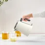 Tefal KI666A 1,7 L Collection Edelstahlwasserkocher weiß