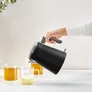 Tefal KI6668 1,7 L Collection Edelstahlwasserkocher schwarz