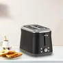 Tefal TT7208 Collection Doppelschlitz-Toaster Retro-Edelstahl Schwarz