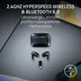 RAZER Hammerhead V3 HyperSpeed Schwarz In-Ear-Headsets/ Kopfhörer, ANC, Ladecase, Bluetooth 6.0, 2.4 Ghz Dongle, THX Spatial Audio