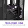 NZXT H2 Flow Black Midi Tower ATX Gehäuse mit Sichtfenster