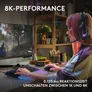 Logitech G G512 X 98 Gaming-Tastaur Schwarz, Dual-Swap, RGB, kabelgebunden, 8000 Hz Abtastrate