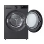 LG RT80X7B Trockner mit Dual Inverter Wärmepumpentechnologie schwarz 8 kg