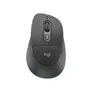 Logitech Signature Comfort Plus M850 L Grafit, kabellose Bluetooth-Maus mit Handballenkissen, Anpassbar via Logi Options+