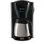 Philips HD7544/20 Café Gaia Kaffeemaschine mit Thermoskanne silber/schwarz