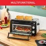 Tefal TL 6008 Toaster mit Mini-Ofen Toast n Grill Schwarz / Alu matt