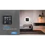 Shelly Unterputz Wall Display Black + Blu H&T Black Thermostat Smart-Home-Disply