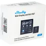 Shelly Unterputz Wall Display Black + Blu H&T Black Thermostat Smart-Home-Disply