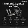 MOZA RACING R3 Racing Bundle/ Kit für Xbox & PC, Schwarz