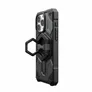UAG Urban Armor Gear Magnetic Ring Stand Halterung/Haltering mit Standfunktion für MagSafe und UAG Cases mit eingebautem Magnet schwarz/silber