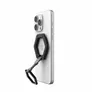 UAG Urban Armor Gear Magnetic Ring Stand Halterung/Haltering mit Standfunktion für MagSafe und UAG Cases mit eingebautem Magnet schwarz/silber