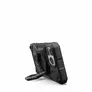 UAG Urban Armor Gear Magnetic Ring Stand Halterung/Haltering mit Standfunktion für MagSafe und UAG Cases mit eingebautem Magnet schwarz/silber