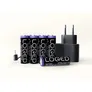 Shelly LOQED Power Kit Erweiterung für Smartes Türschloss 8x Akkus enthalten