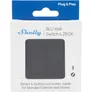 Shelly Blu Wall Switch 4 ZB DK Wandtaster 4-fach Bluetooth Zigbee 16 Aktionen Grau