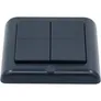 Shelly Blu Wall Switch 4 ZB DK Wandtaster 4-fach Bluetooth Zigbee 16 Aktionen Grau