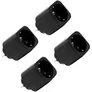 Shelly Plug M Gen3 Black Smarter Zwischenstecker BT WLAN 4er Set schwarz