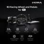 MOZA RACING R3 Racing Bundle/ Kit für PC, Schwarz