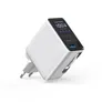 4smarts GaN Flex Screen AI 100W Ladegerät  2 USB-C+1 USB-A weiß