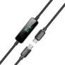 4smarts USB-C Kabel ScreenCord 240W 1,2m, schwarz