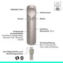 Logitech Spotlight 2 Presenter Sand/ Hellgrau, kabellos, Bluetooth, Logi Bolt USB-C Empfänger, Anpassbar mit Logi Options+