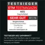 AEG 6000 Flex TK85IM0FSZ autarkes Induktions-Einbaukochfeld 83 cm Schwarz