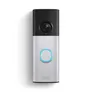 RING Battery Video Doorbell 2 Plus - 2K, Gegensprechfunktion, Türklingel Nickel Silver