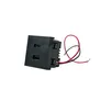 Shelly USB-Charger schwarz für Shelly Wall Display
