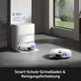 Mova V70 Ultra Complete Saugroboter mit Wischfunktion mit Vollautomatischer Basisstation weiß