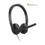 Lenovo VoIP Headset 5000 Schwarz, kabelgebunden, USB-C/A, Microsoft Teams zertifiziert