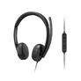 Lenovo VoIP Headset 5000 Schwarz, kabelgebunden, USB-C/A, Microsoft Teams zertifiziert