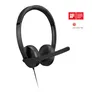 Lenovo USB-A Stereo Headset Gen 2 Schwarz, kabelgebunden, inkl. Steuereinheit