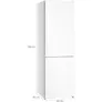 Siemens KG36NVWCG iQ300 Freistehende Kühl-Gefrier-Kombination