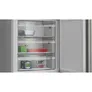 Siemens KG49NAIBG iQ500 Kühl-Gefrierkombination 203 cm Höhe EEK B Silber