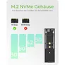 RaidSonic Icy Box IB-1807MT-C31 M.2 NVMe SSD USB 3.2-C G2 Gehäuse schwarz