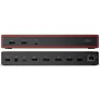 Lenovo ThinkPad USB4 Dock 5000 - 8K/60Hz, 4K/144Hz, 2x DP, 1x HDMI, 4x USB-A (10Gbps) 2x USB-C, Gbit-LAN, 100W PD 3.1, 135W Netzteil