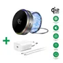 4smarts Qi2 25W MagSafe Ladegerät-Set mit Kühlung RGB grau