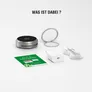 4smarts Qi2 25W MagSafe Ladegerät-Set mit Kühlung RGB grau
