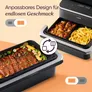 COSORI Dual Blaze TwinFry 10 Liter Heißluftfritteuse CAF-TF101S-AEU schwarz / silber