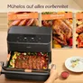 COSORI Dual Blaze TwinFry 10 Liter Heißluftfritteuse CAF-TF101S-AEU schwarz / silber