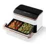 COSORI Dual Blaze TwinFry 10 Liter Heißluftfritteuse CAF-TF101S-AEU weiß / rosa