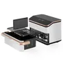 COSORI Dual Blaze TwinFry 10 Liter Heißluftfritteuse CAF-TF101S-AEU weiß / rosa