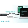 i-tec USB-C Dual Displayport Docking Station – 4K-Auflösung, 1x HDMI, 2x DP, 5x USB-A, 1x USB-C, Gbit-LAN, inkl. 100W Netzteil