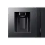 Samsung RS90F66BEFEF Side-by-Side EEK: E NoFrost View Inside Black Steel 614l Kühlschrank