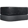 Logitech Ergo K860 Tastatur Schwarz, kabellos, Bluetooth, ergonomisch, US-International Layout, Unterstützt Logi Options+