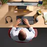 Logitech Ergo K860 Tastatur Schwarz, kabellos, Bluetooth, ergonomisch, US-International Layout, Unterstützt Logi Options+
